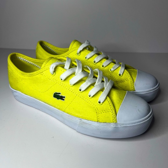 Lacoste WOMEN'S ZIANE PLUS GRAND LEATHER SNEAKERS - Picture 2 of 7